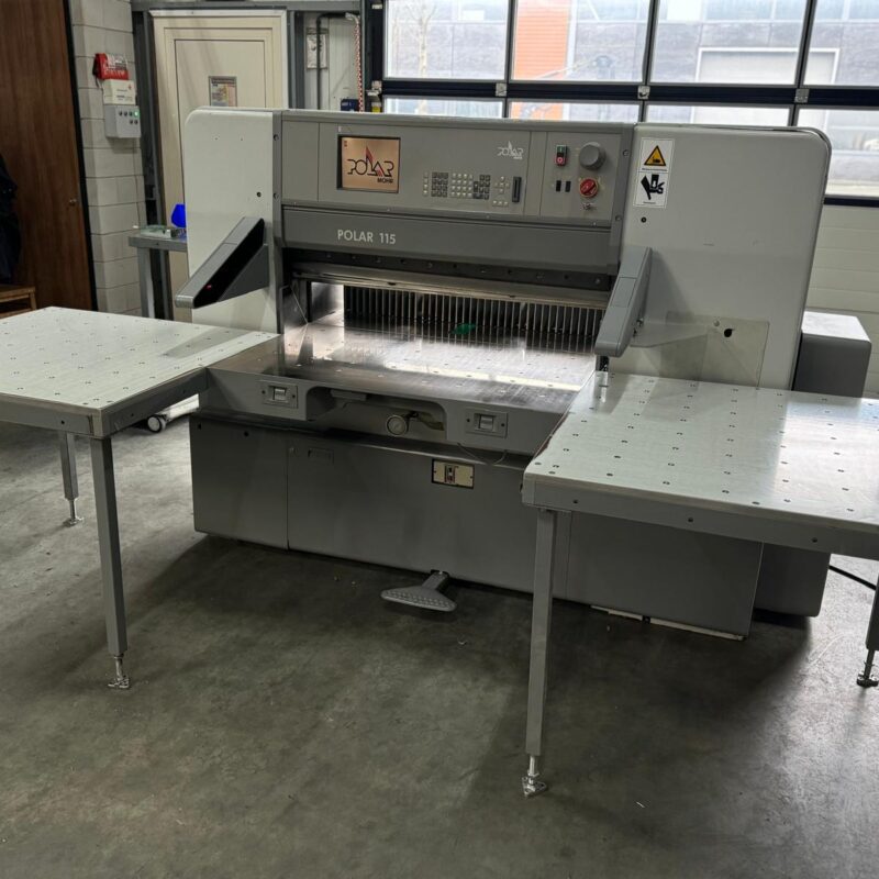 Polar 115E (2001) snijmachine
