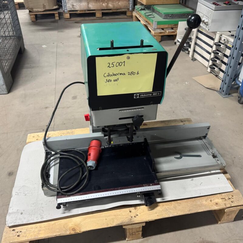 Citoborma 280 B , 2 kops papierboormachine