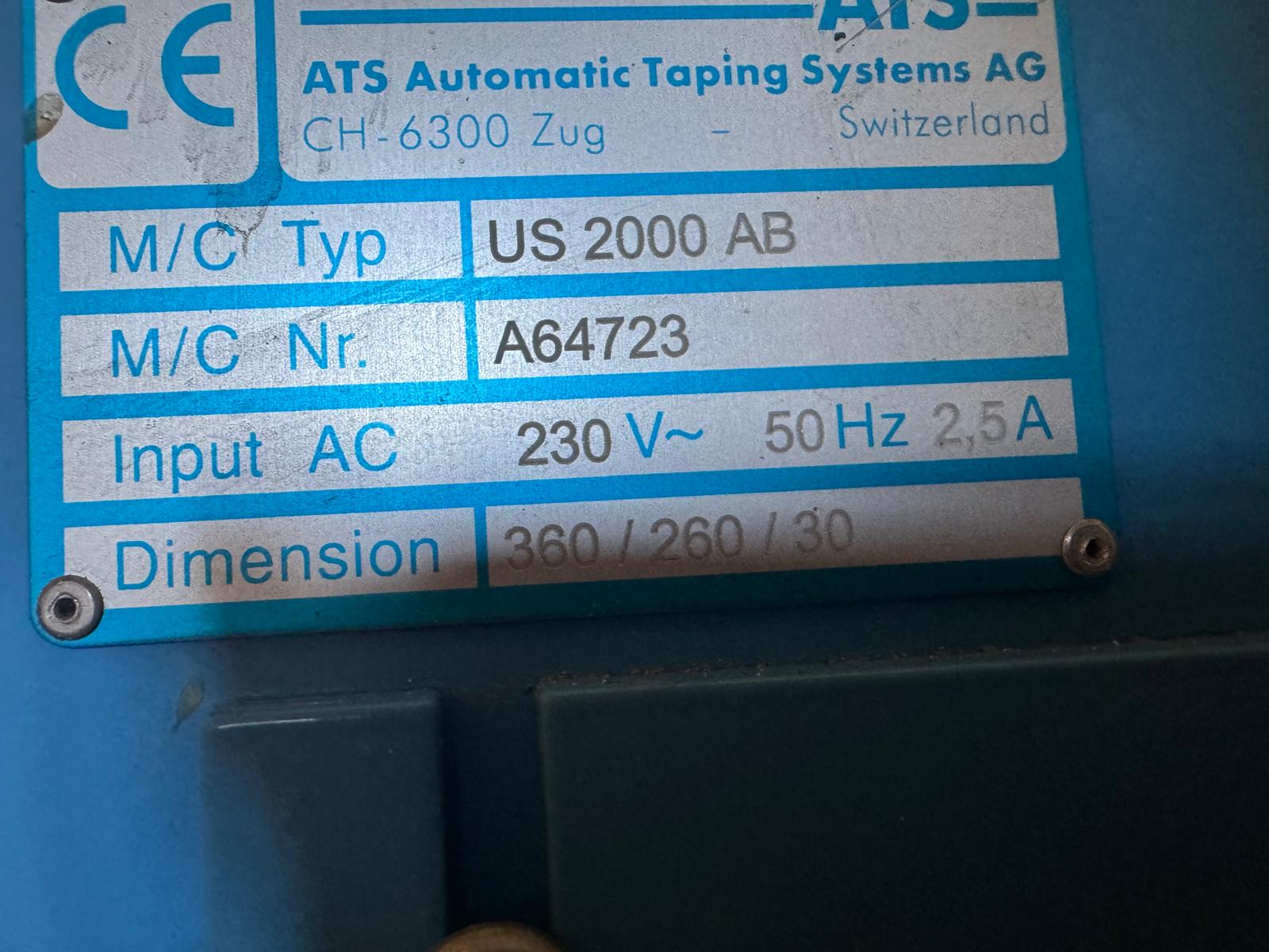 ATS US 2000 AB, bandeerapparaat - Afbeelding 6
