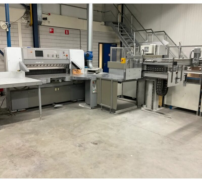 Polar 137 ED cutting line