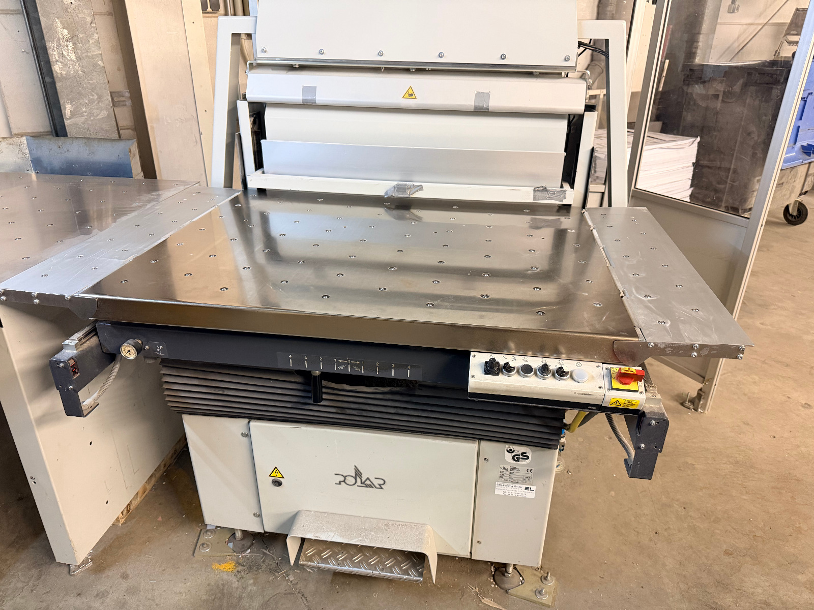 Polar N 137 Plus Snijlijn 2012 | LW 1200-4 Lift | RA-4 Jogger | EL 130-4 Transomat - Afbeelding 12