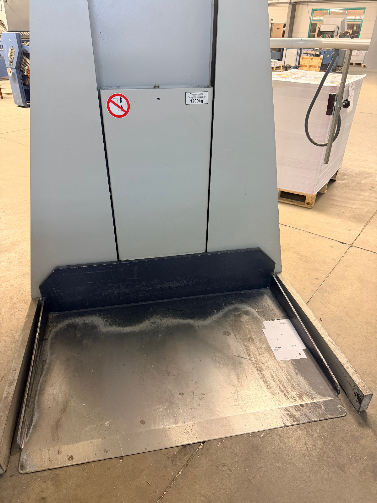 Polar N 137 Plus Snijlijn 2012 | LW 1200-4 Lift | RA-4 Jogger | EL 130-4 Transomat - Afbeelding 10