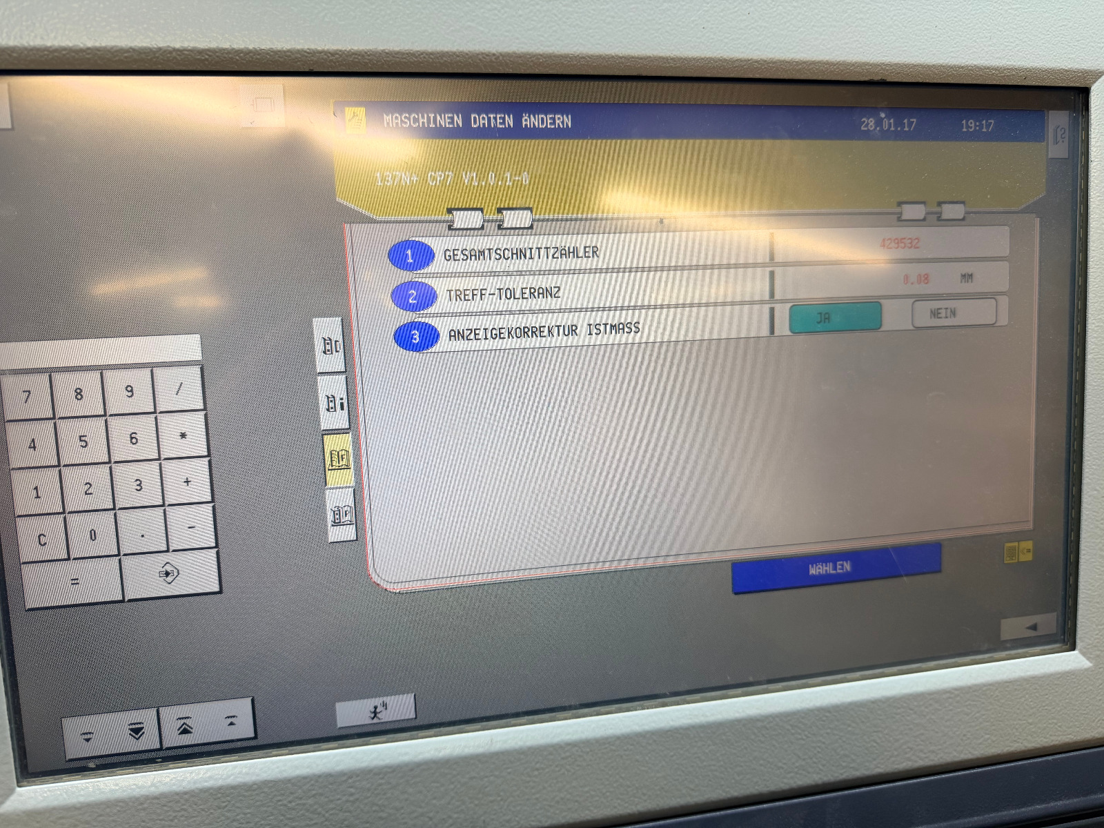 Polar N 137 Plus Snijlijn 2012 | LW 1200-4 Lift | RA-4 Jogger | EL 130-4 Transomat - Afbeelding 4