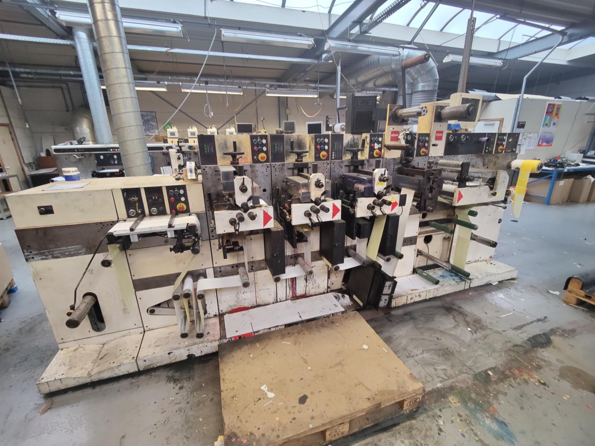 Nilpeter F-2400 – 3 Colour Flexographic Label Printing Press - Afbeelding 2