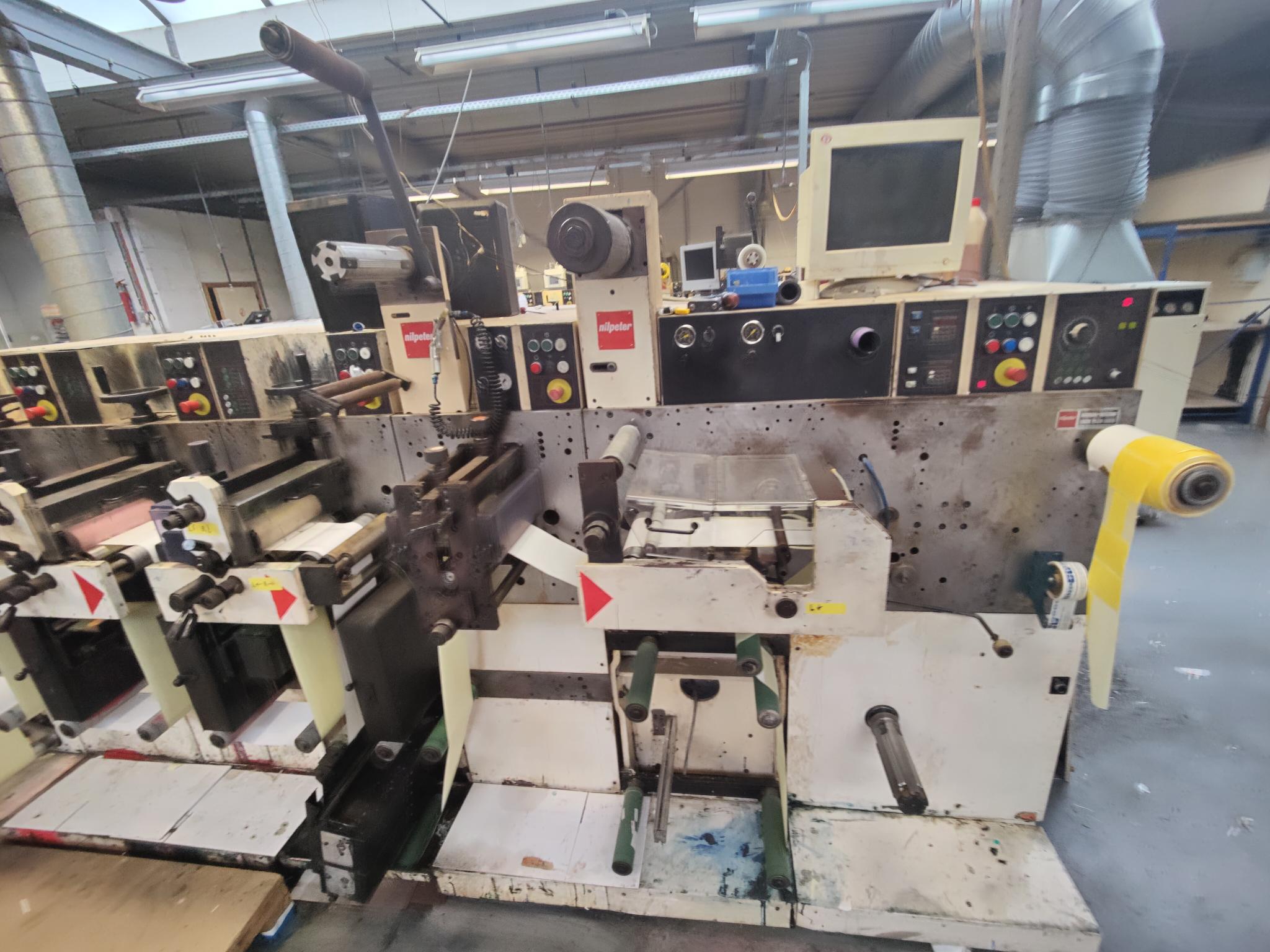 Nilpeter F-2400 – 3 Colour Flexographic Label Printing Press - Afbeelding 3